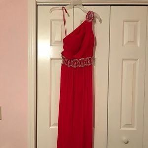 Size 1 Red Prom Dress